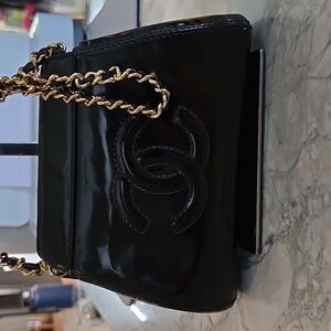 SOLD Chanel Black Woc Crossbody Bag